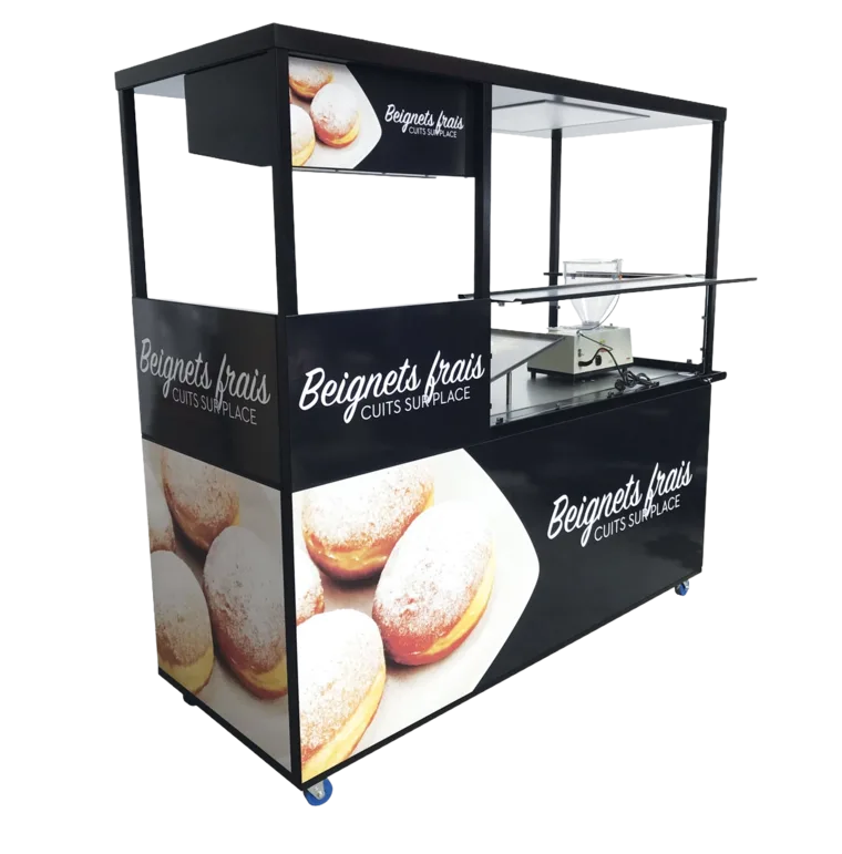 Concept beignets clé en main : pousse, cuisson et vente intégrées
