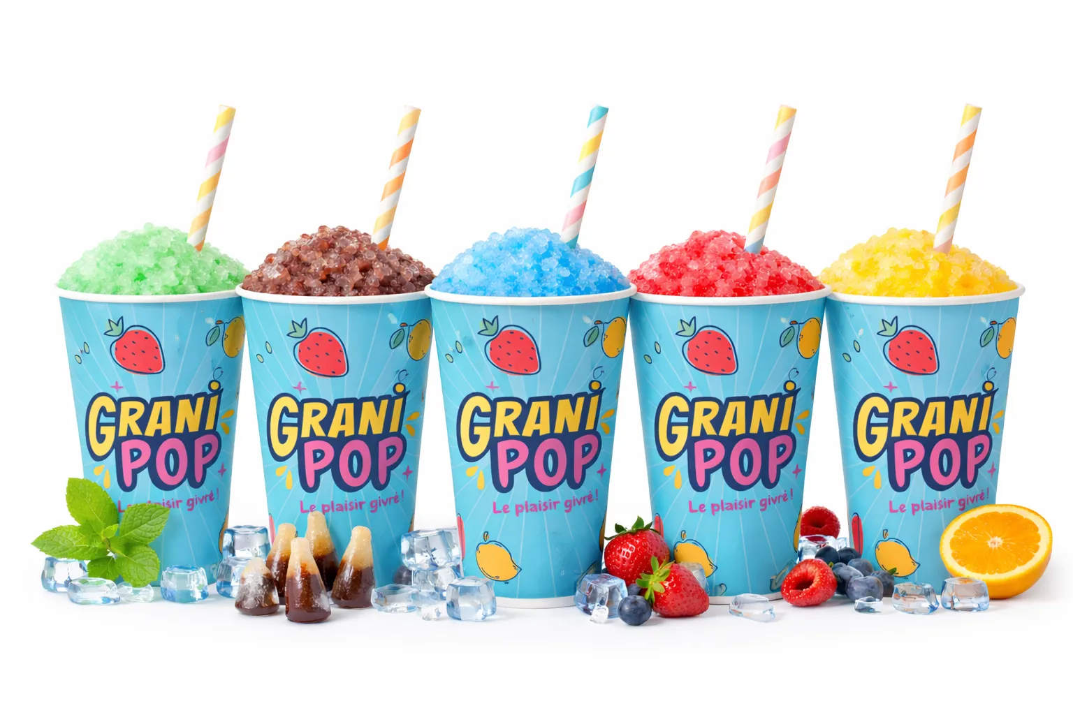 Goûts granités Grani'POP